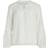 Vila Dobby Sleeve Blouse - White