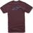 Alpinestars Ageless Mens Short Sleeve T-Shirt Maroon/Blue