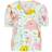 Object Blomsterprint Top hvid