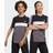 adidas Tiberio 3stripes Colorblock Cotton Tshirt Barn Svart Svart