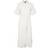 Vero Moda Vmnatali Nia 2/4 Calf Shirt Dress - Snow White