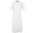 Vero Moda Vmnatali Nia 2/4 Calf Shirt Dress W Skjortklänningar Snow White