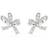 Swarovski Volta Bow Ladies Stud Earrings