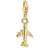 Thomas Sabo Charm Club Charmista aeroplane gold berlock 2012-413-39