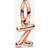 Pandora Moments Letter z Script Alphabet bokstavssmycke berlock 782457C01