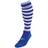 Precision Hooped Pro Football Socks Junior royal/White, J12-2