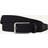 HUGO BOSS Woven Belt With Leather Facings