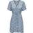 Only Klänning onlEvida S/S Short Dress Wvn Blå