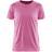 Craft Pro Hypervent Short Sleeve Tee Women - Camelia/Roxo