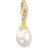 Thomas Sabo Gold Plated Freshwater Pearl Drop Charm