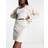 Pieces PCKaja HW Contrast Skirt WHITECAP GRAY/CLOUD