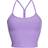 Beyond Yoga Spacedye Slim Racerback Cropped Tank Top - Bright Amethyst Heather