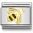 Nomination Classic Gold Bee with Etched Detail Charm