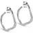 ENAMEL Copenhagen Hoops, Sway Örhängen Dam Silver