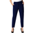 Roman Short Straight Leg Stretch Trouser - Navy