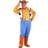 Disguise Toy Story Men's Woody Costume Standard and Plus Brown/Blue/Orange