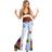 Fun Patchwork Hippie Women's Costume