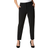 Roman Short Straight Leg Stretch Trouser - Black