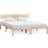 vidaXL Bed Frame Solid Pine 70cm Sängram 140x200cm