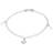 Nordahl Jewellery Sølvarmbånd m/tro håb & kærlighed