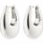 Pilgrim Autumn Chunky Retro Hoops - Silver