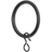 Kirsch Gardinringe 10-pak Sort