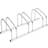 vidaXL Bike Rack for Bikes Galvanised Steel