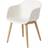 Muuto Fiber White/Oak Fåtölj 77cm