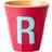Rice Pinkish Colors Melamine Alphabet Cup R R