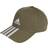 adidas Baseball 3-Stripes Cotton Twill Baseball Cap - Olive Strata/White