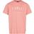 Signal Grant Stripe Print T-shirt - Faded Coral