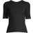 Casall Rib Tee - Black