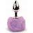 Feelztoys Bunny Tails Butt Plug Purple