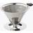 Cilio Kaffefiler Stål Silver