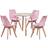 Life Interiors Round Lorenzo Dining Set 80cm 5pcs