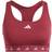adidas Powerreact Training Mediumsupport Techfit Bra Burgundy Röd