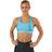 Under Armour Ua Crossback Mid Bra Glacier Blue