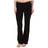 Jockey Women's Activewear Cotton Stretch Bootleg Pant, Black