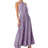 Roman Animal Print Halter Neck Maxi Dress - Lilac