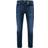 7 For All Mankind Slimmy Tapered Luxe Performance Eco Jeans - Dark Blue