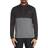 Puma Men's Gamer Colorblock 1/4 Zip Sweater - Black/Quiet Shade