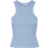 Noisy May Rib Tank Top - Cerulean