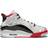 NIKE Air Jordan Dub Zero GS - White/True Red/Black/Neutral Grey