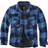 Brandit Lumber Jacket - Black/Blue Gingham
