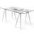 Design House Stockholm Arco White Writing Desk 56x139cm