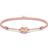 Thomas Sabo Bracelet heart rose gold beige A1996-597-19-L20V