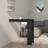 vidaXL Wall Black Engineered Wood Bar Table