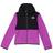 The North Face Kid's Glacier Full Zip Hooded Jacket - Purple Cactus Flower