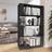 vidaXL 80x25x132 massivt Bogreol