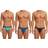 Papi 3-Pack Cotton Stretch Thongs 980902